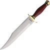 Marbles 11.5" Stainless Bowie Fixed Blade Knife w/ Leather Sheath