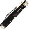 Marbles Swing Guard Folding Knife Brown Checkered Bone 4.25"