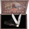 Marbles Trapper Brown Checker Folding Knife 3.88"