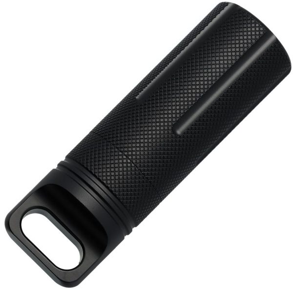 MR687.jpg Marbles Water Proof Survival Capsule Black Aluminum