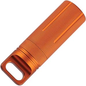 Marbles Water Proof Survival Capsule Orange Aluminum