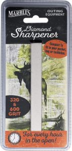 Marbles Double Sided Diamond Sharpener 320/600 Grit