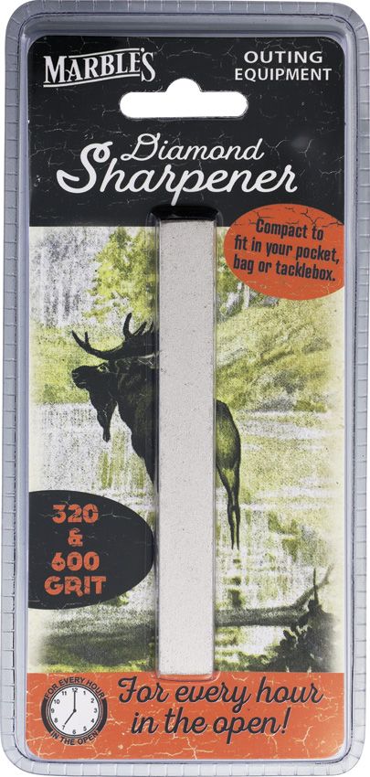 Marbles Double Sided Diamond Sharpener 320/600 Grit