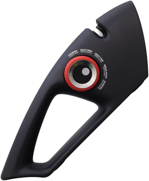 Marbles 5-in-1 Knife Sharpener Black Adjustable System