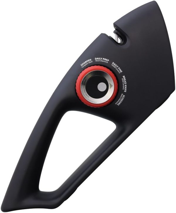 Marbles 5-in-1 Knife Sharpener Black Adjustable System