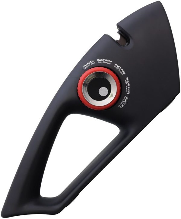 Marbles 5-in-1 Knife Sharpener Black Adjustable System