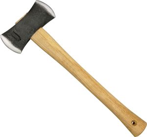 MR700DB.jpg Marbles Double Bit Axe 1045 Carbon Steel - Hickory