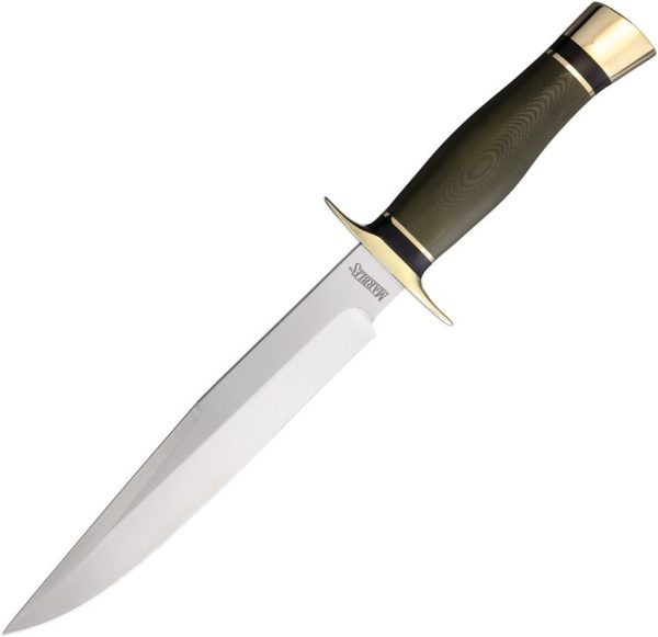 Marbles Fixed Blade Green Micarta D2 7.5 inches