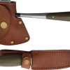 Marbles Hunter Combo Green Micarta Fixed Blade Hatchet Kit