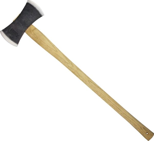Marbles Large Double Bit Axe 36" Hickory Handle 1045 Steel