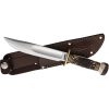 Marbles Ideal Stage Fixed Blade Stag Handle Knife 6" Satin