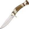 Marbles Sapling Hunter 4-Inch Stag Handle Fixed Blade