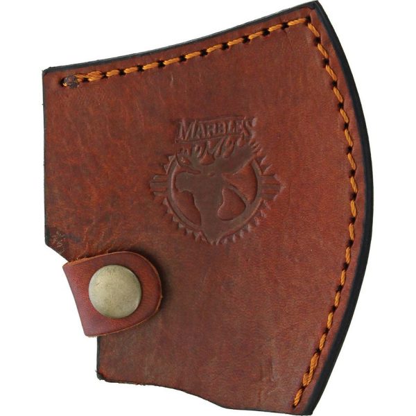 Marbles Damascus Hatchet Smooth Bone Fixed Blade Axe