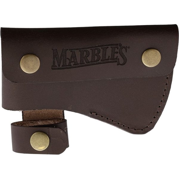 Marbles No 9 Belt Axe 14" Stainless Hickory Leather Sheath
