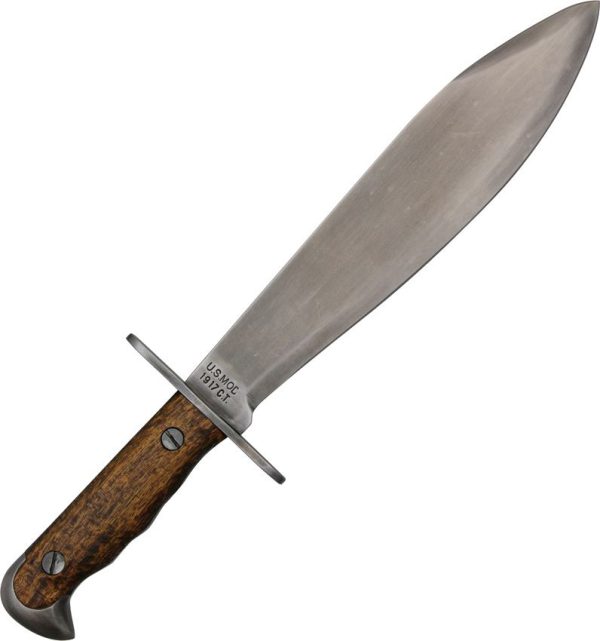 Windlass WWI US Army Bolo Knife 10.25" Blade Wood Handle Fixed