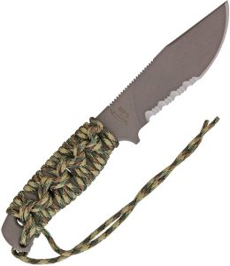 Mission MPS-Ti Camo Titanium Serrated Knife