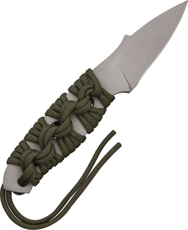 Mission MPU-A2 Fixed Blade - OD Green Cord Wrap
