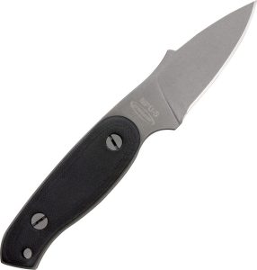 Mission MPU-A2 Black G10 Fixed Blade - 3 inch