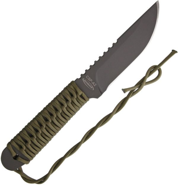 Mission CSP A2 OD Cord Wrap Fixed Blade