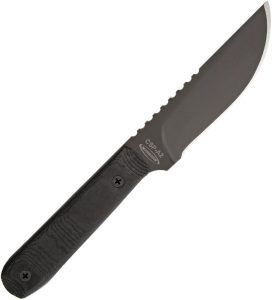Mission CSP A2 Fixed Blade - Black G-10 Full Tang