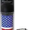 Mace Chameleon Pepper Spray Flag Keyring 3.5in