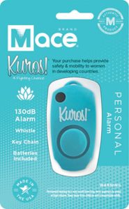 Mace KUROS Personal Alarm Keychain Teal