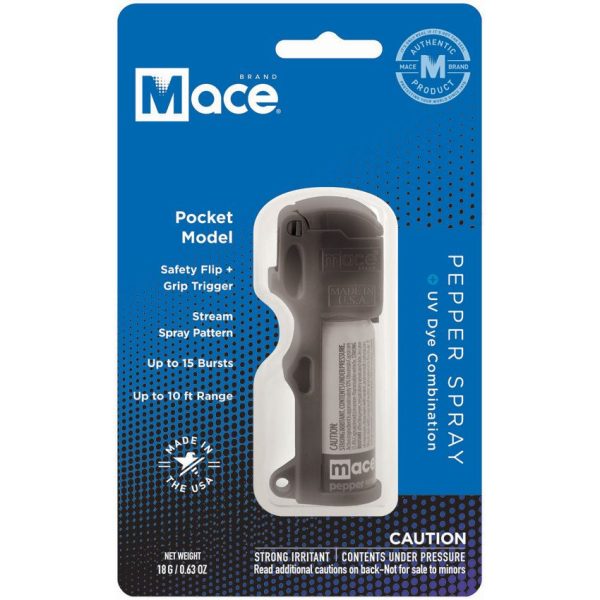 Mace Pocket Model Pepper Spray Black - 10% OC