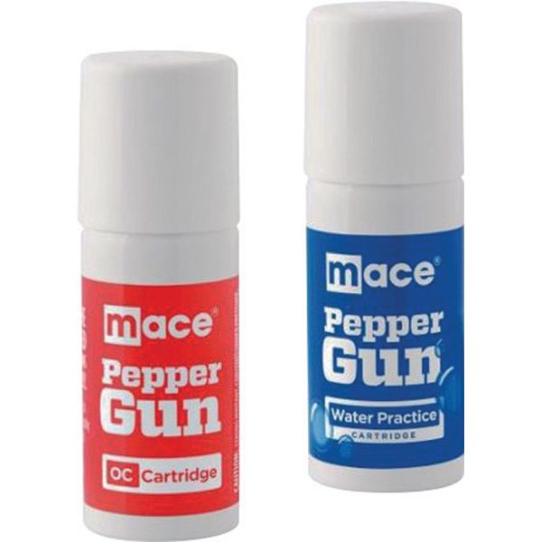 Mace Pepper Gun Cartridge 2-Pack Replacement
