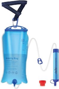 MSLOESF004.jpg Simpure Gravity Water Filter Bag 3L Blue Portable