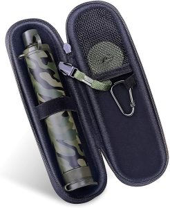 MSLOESF004Z.jpg Membrane Solutions Water Filter Straw Camo w/ Case