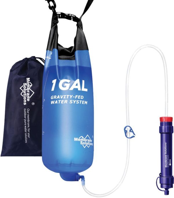 Membrane Solutions Gravity Water Filter Bag 1 Gal