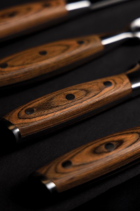 Messermeister Avanta 6 Piece Knife Set Brown