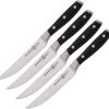 Messermeister Avanta Steak Knives Black POM Set
