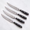 Messermeister Avanta Steak Knives Black POM Set