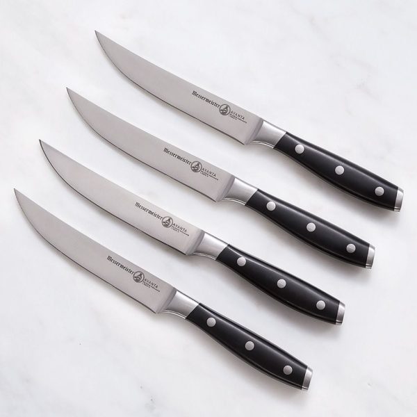 Messermeister Avanta Steak Knives Black POM Set