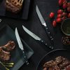 Messermeister Avanta Steak Knives Black POM Set