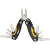 Lansky 10-in-1 Mini Tool Multi Tool Display Black Yellow Stainless