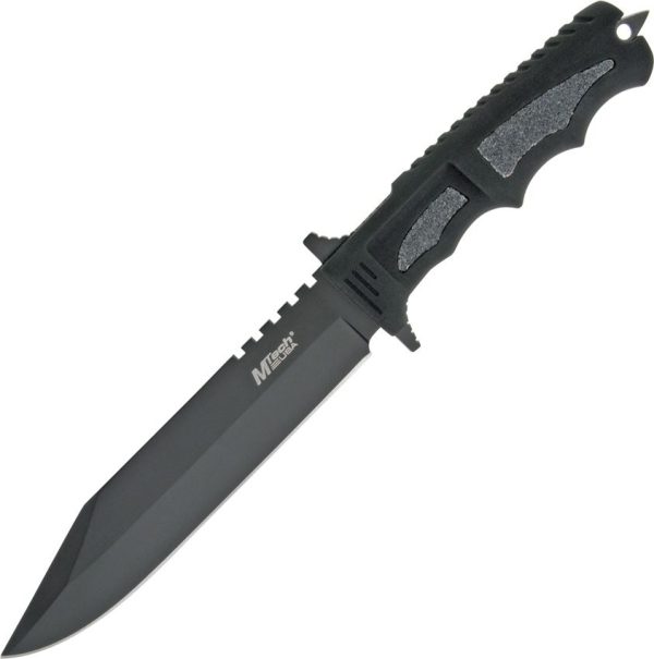 MTech Tactical Fighting Knife - Black 440 Stainless