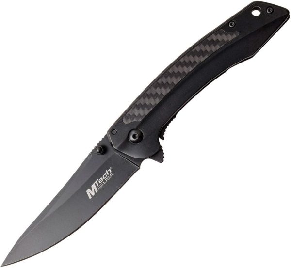 MTech Framelock A/O Black - Carbon Fiber 4.5in