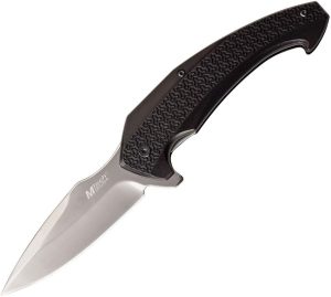 MTech Linerlock Black Mirror Finish Folding Knife