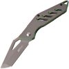 MTech MT1065RB Linerlock - Green Handle Tanto