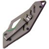 MTech MT1065RB Linerlock - Green Handle Tanto