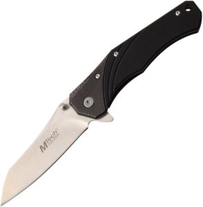 MTech Framelock Gray G10 - TiNi Coated