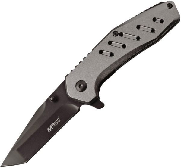 MTech Linerlock Gray Tanto Blade EDC