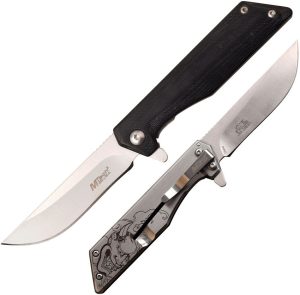 MTech Framelock Devil Folding Knife - G10 Handle