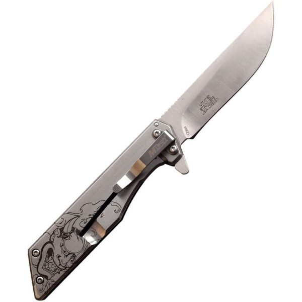 MTech Framelock Devil Folding Knife - G10 Handle