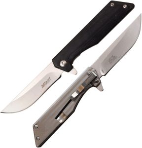 MTech Framelock Flag Folding Knife - G10 Handle