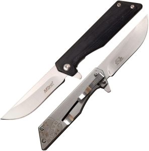 MTech Framelock Don't Tread Folding Knife - G10 Handle