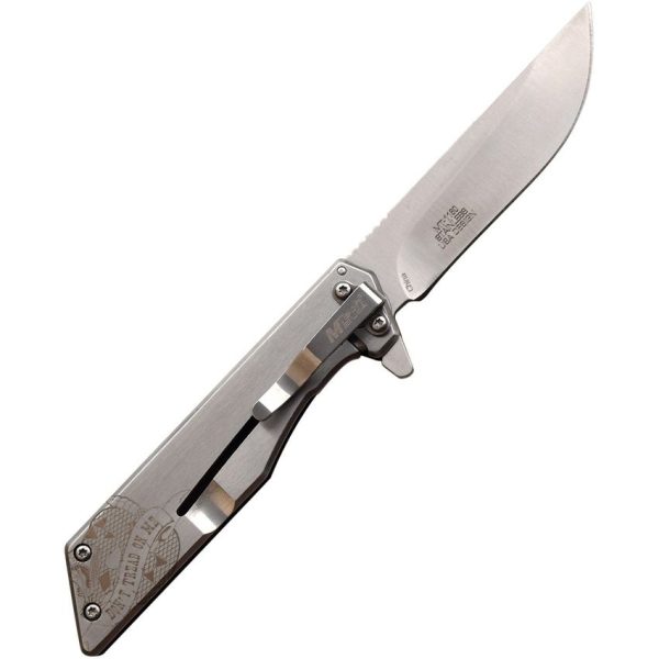 MTech Framelock Don't Tread Folding Knife - G10 Handle