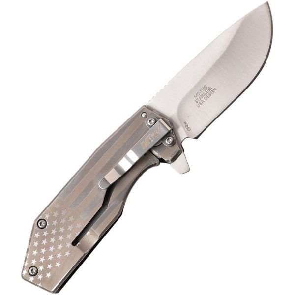 MTech Framelock Flag Mini - G10 Handle